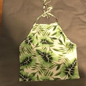 Halter crop top